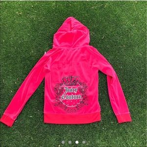 Hot pink juicy couture tracksuit
